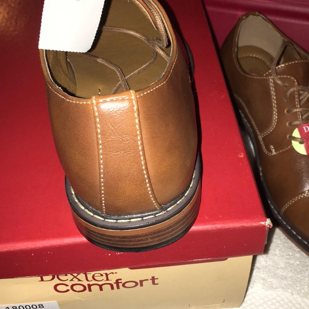 ❤️❤️Gorgeous NWT Alec cognac men 👞 comfortable - Picture 5 of 5